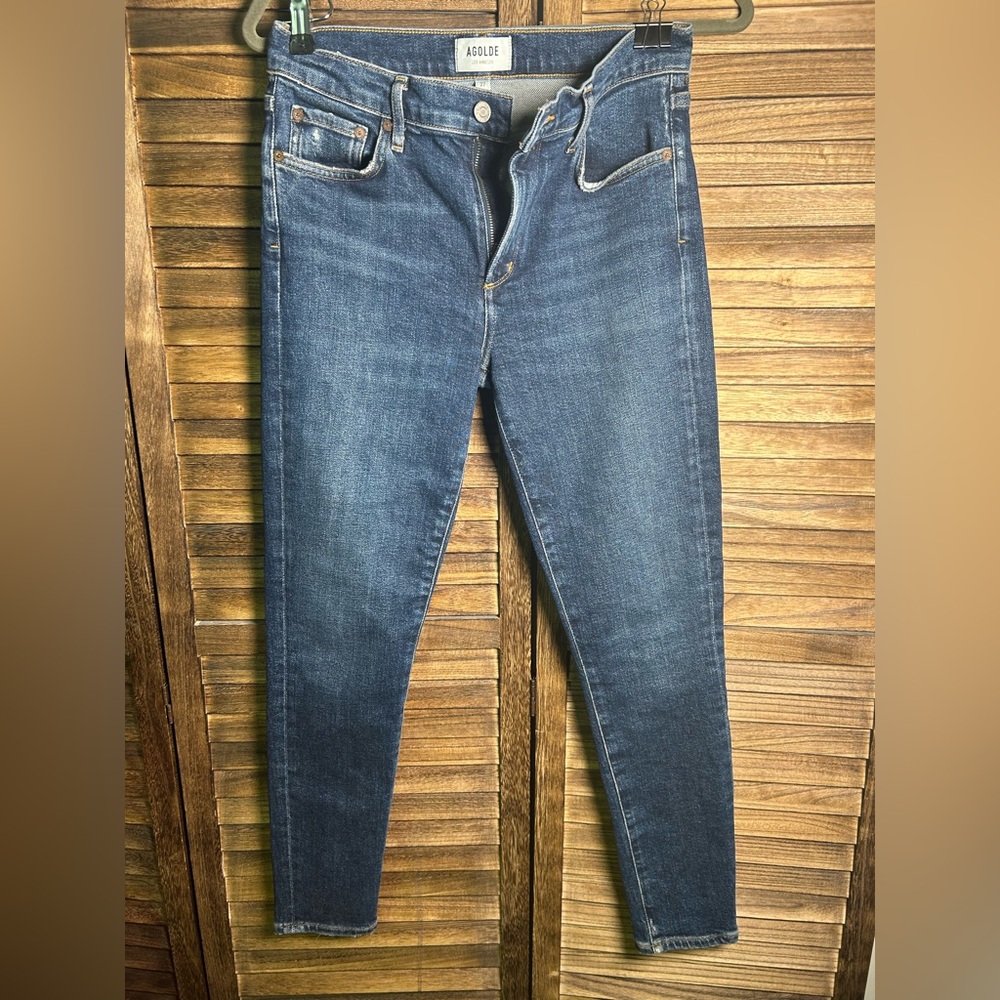 Agolde Dark Blue Women's Skinny Jeans